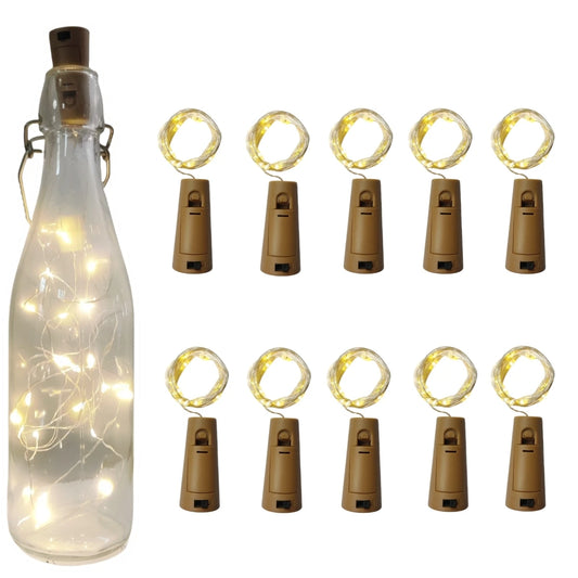 Charm de luz de corcho